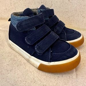 Boys size 7 navy boots